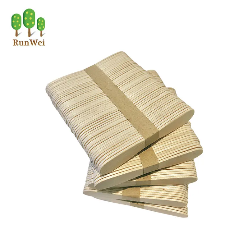 Низкая цена красивый дизайн Биоразлагаемые Одноразовые Березовые деревянные ложки