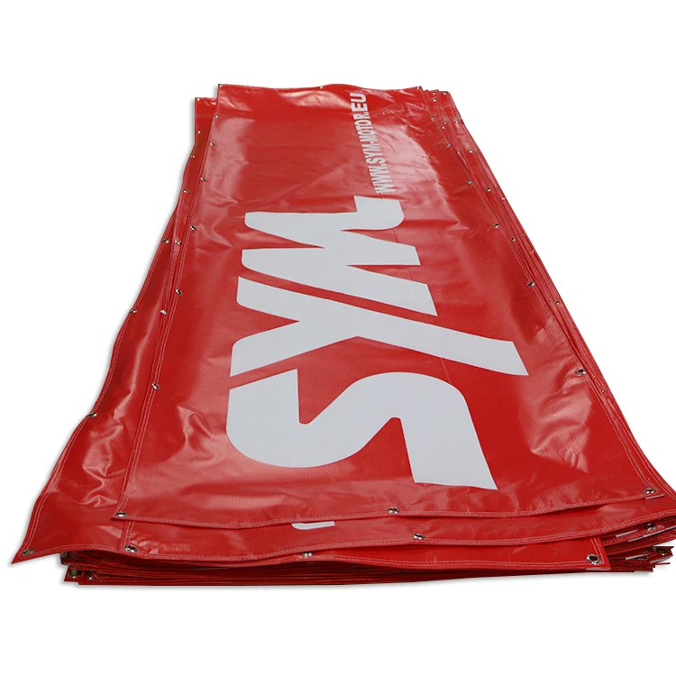 Outdoor wall advertising pvc vinyl banner, vinyl signs banner printing