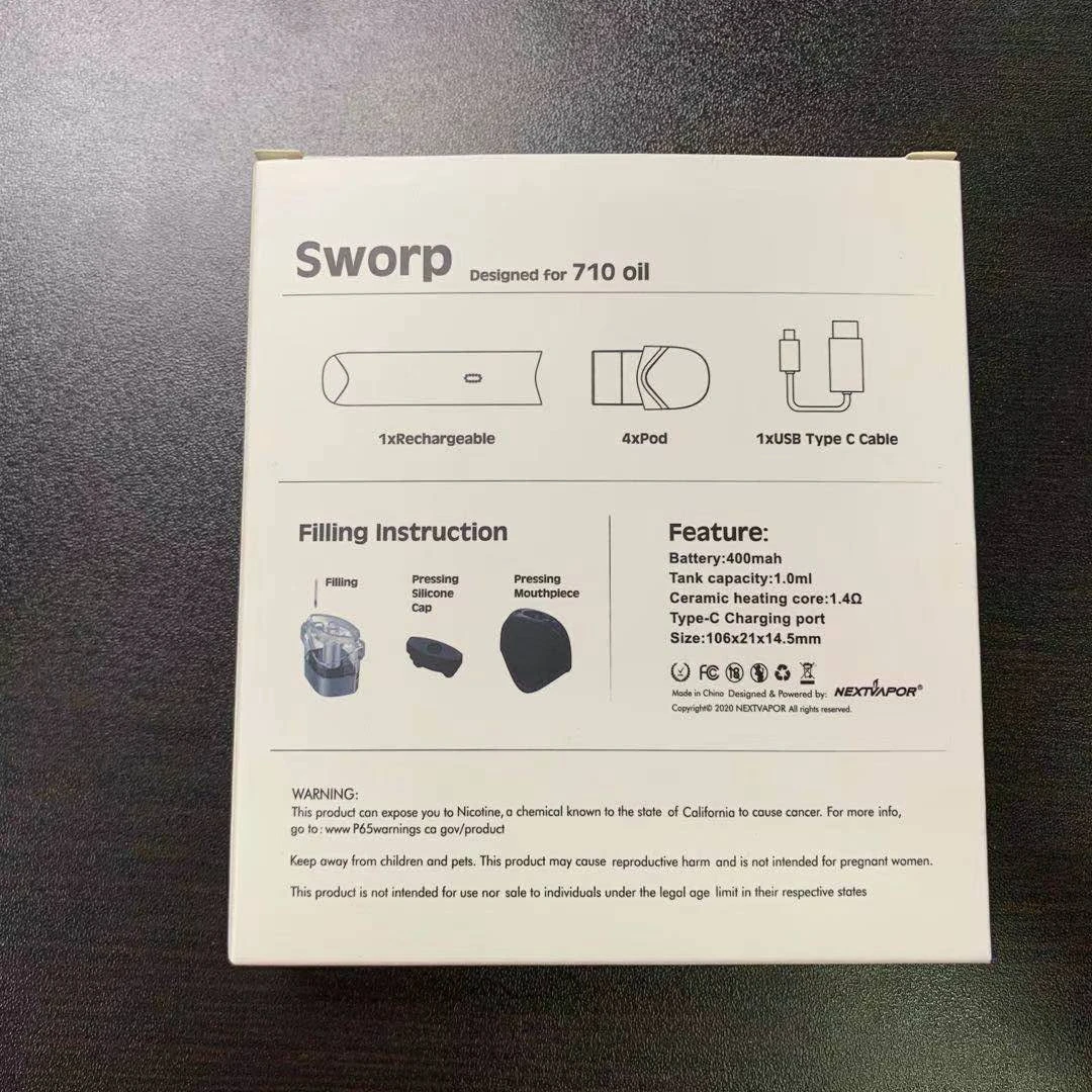 Itsuwa Voom Sigarette Elettroniche Electronic Cigarette Vape Pen CBD Pod System