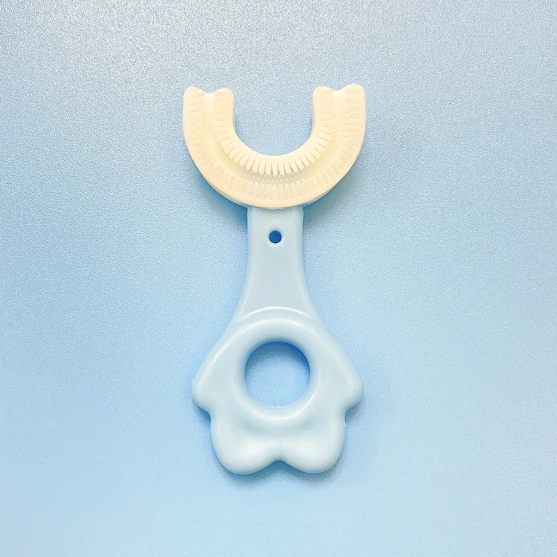 Cepillos de dientes brosse для вмятин 360 ручная детская зубная щетка уход за полостью рта бытовая техника детей U