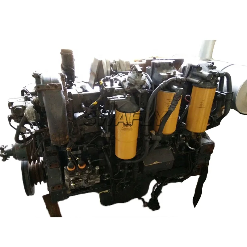 Землечерпалка Японии 6D125-5 двигателя в сборе PC400-8 PC450-8 SAA6d125e-5 полный двигатель