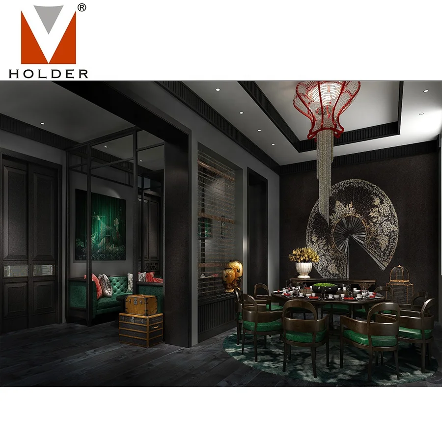 Chinese design solid wood made 5 star hotel lobby furniture hotel chair and table furniture sets