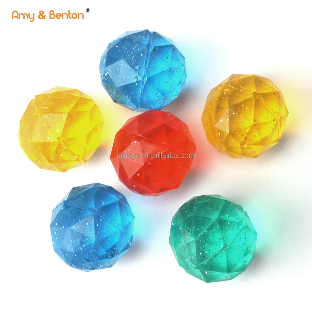 Color Space Party Bag Filler High Bouncing Balls 30MM Rubber Bounce Ball For Kids