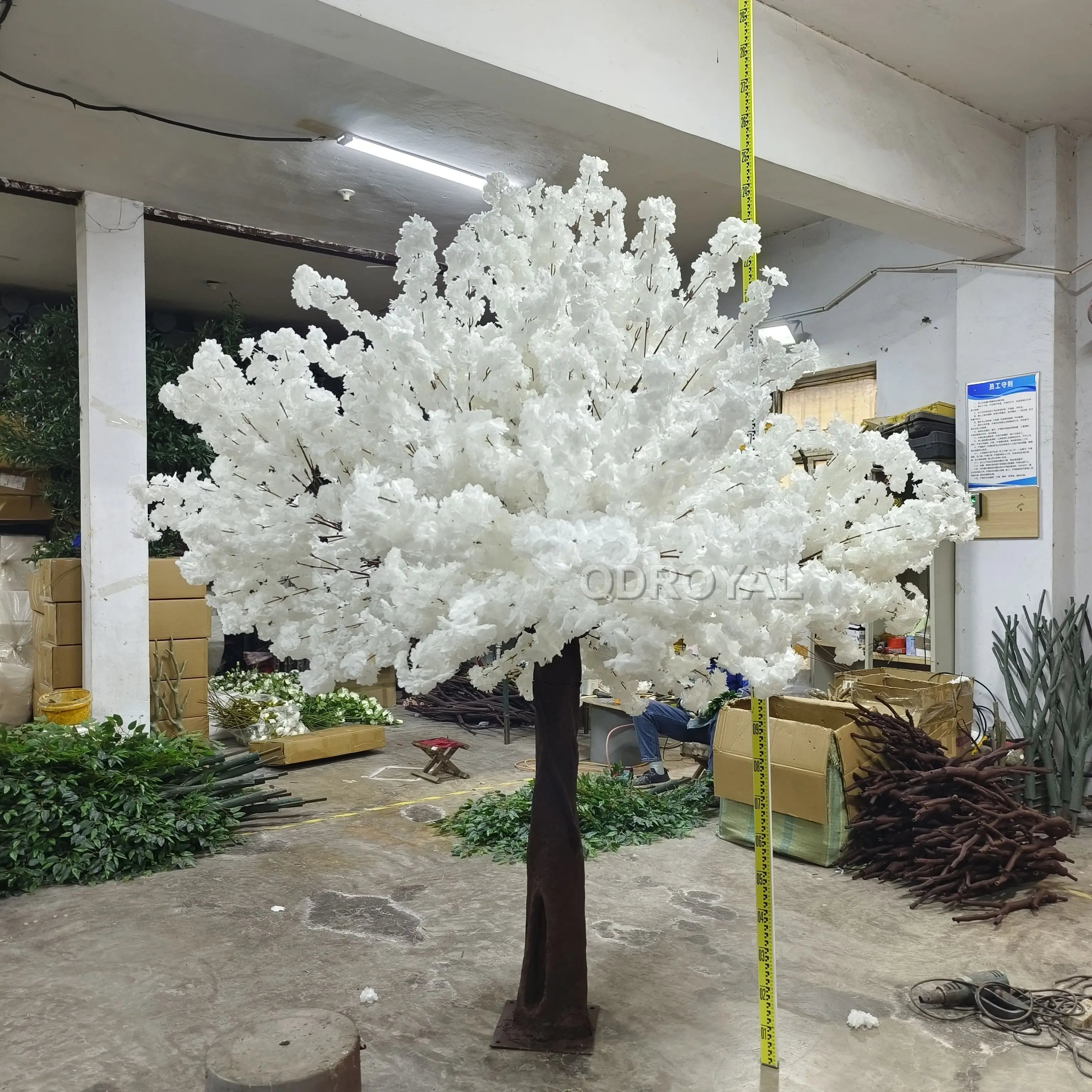 Wedding Table Centerpiece Ornament Tree Silk Artificial Cherry Blossom Tree