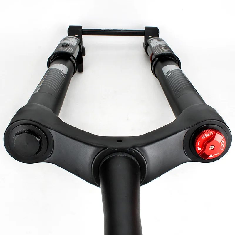Full suspension travel 140MM/150MM/160MM snowmobile air front fork 20' 24' 26' mountain bike inverted fork bicycle parts