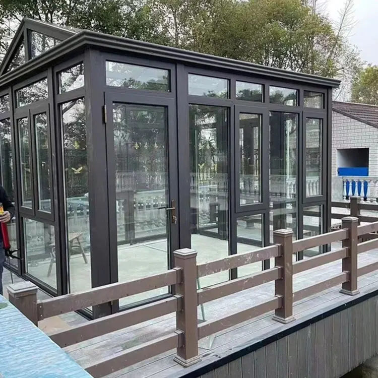 modern Garden Sun Room Glass House commercial glass houses
