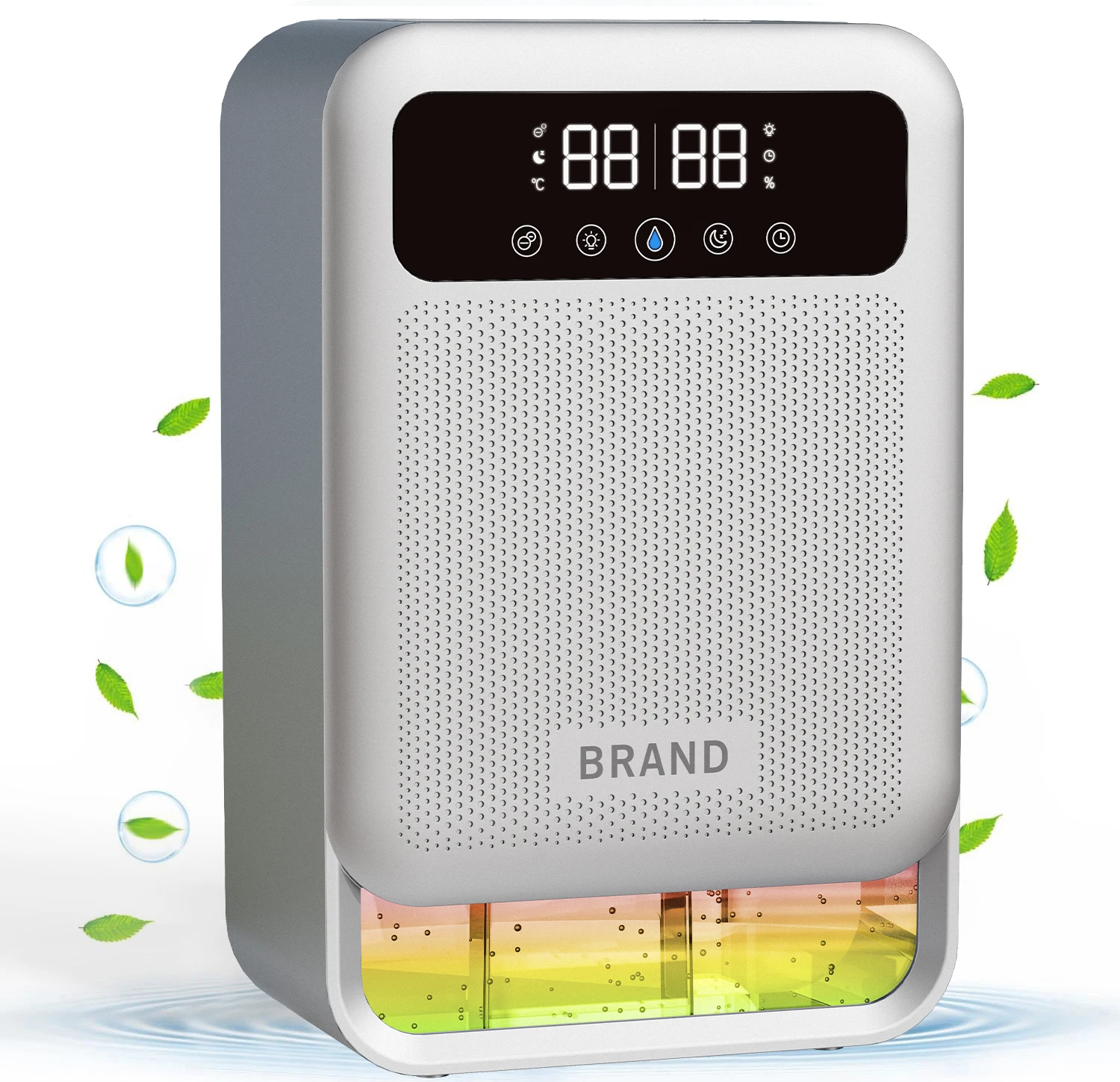 air Purifier Dehumidifier for Home Digital Humidity Display Sleep Mode Popular Mini Electric With Led
