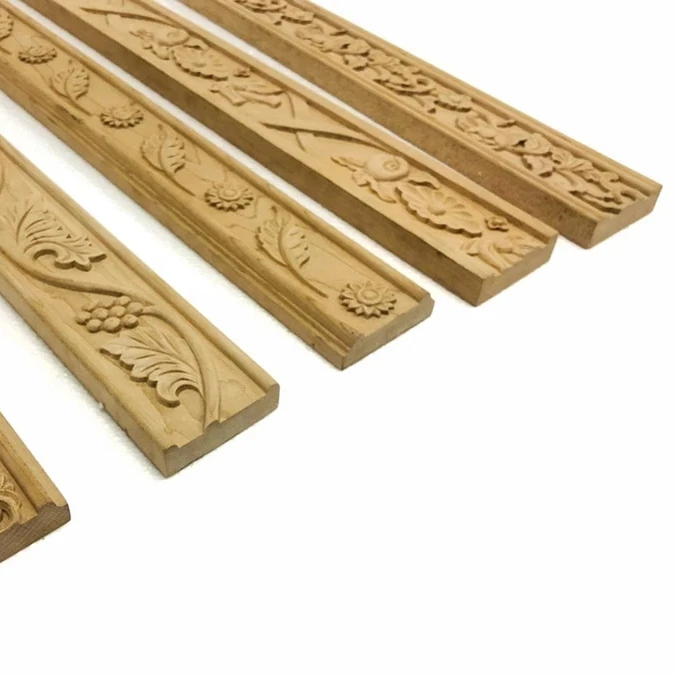 Wood Carved Corner Moulding Ornament Wooden Mouldings Wood Trim Mouldings