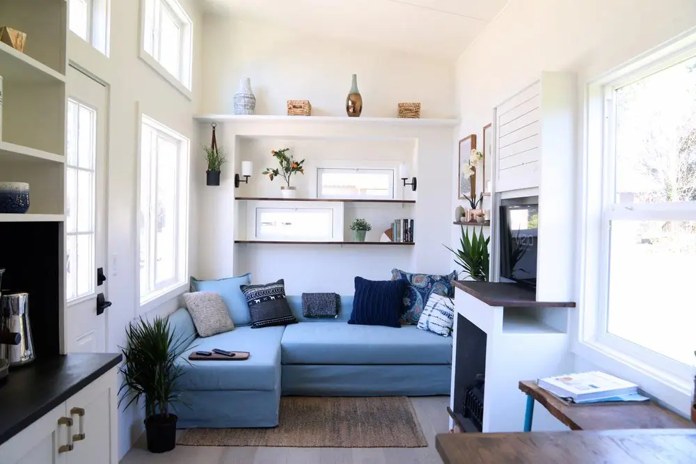 SIP structure mobile China prefab travel trailer house, movable caravan