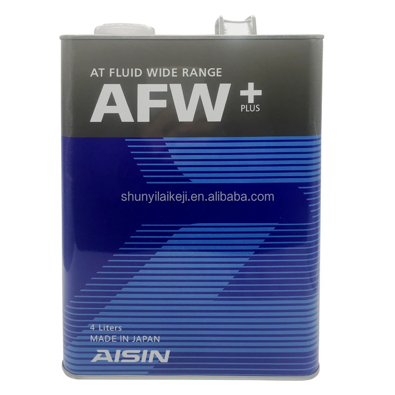 Aisin ATF жидкость для автоматической трансмиссии 4 л железный барабан AFW + масляный резервуар для волн