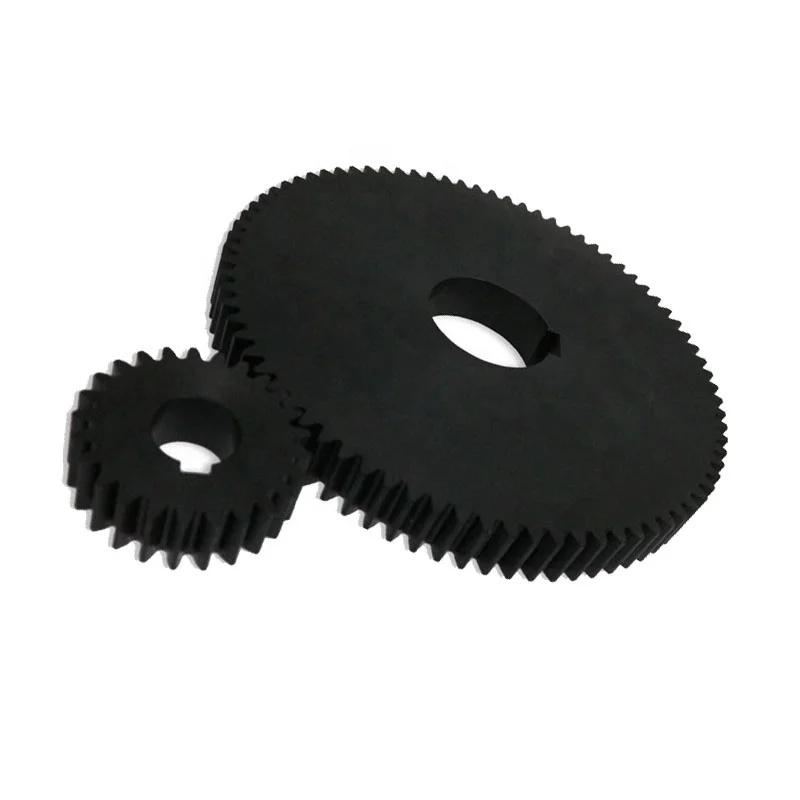 High Quality Custom CNC Machining Gear Black plastic gear on sale
