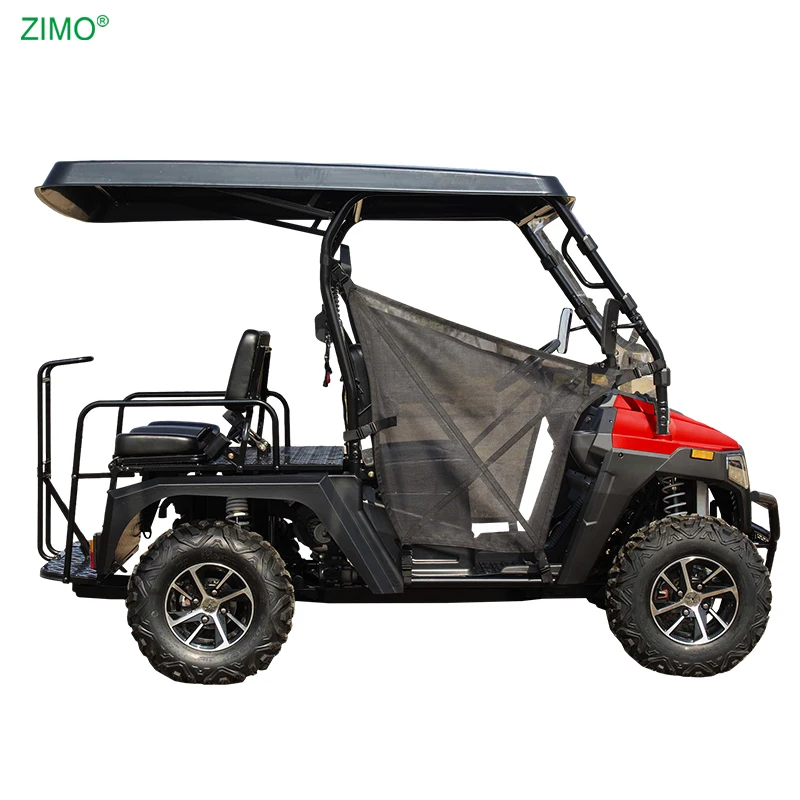 Popular 10KW 72V 2+2 Seat Golf Push Cart Electric Golf Car