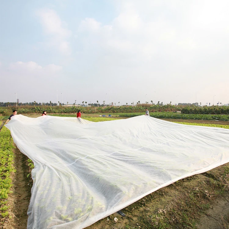 Super wide pp fleece nonwoven ground cover for agriculture crop cover