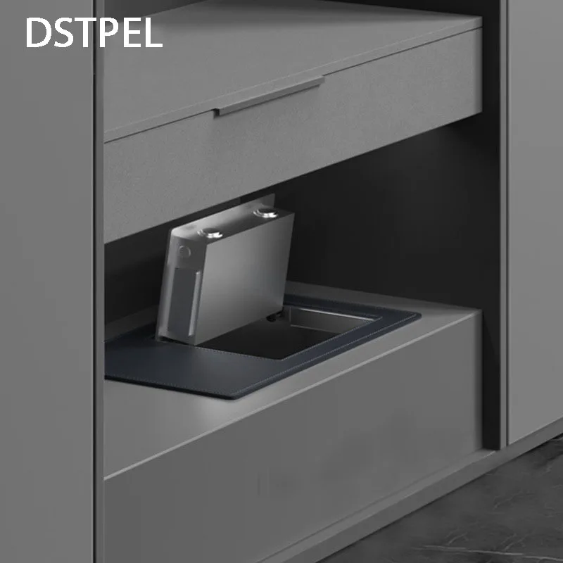Wardrobe bottom mounted safe household small bottom cabinet all-steel security safes