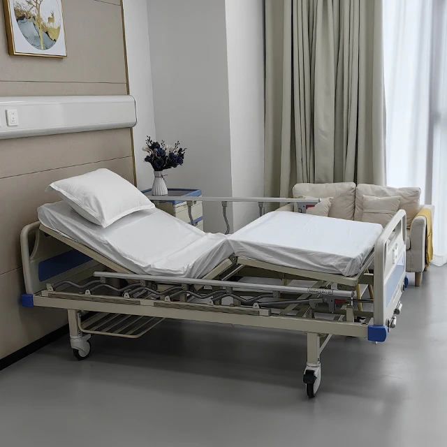 HaoHan 037 Bestseller Good Price Hospital Furniture Manufacturers One Crank Manual hospital medical smart bed of sick