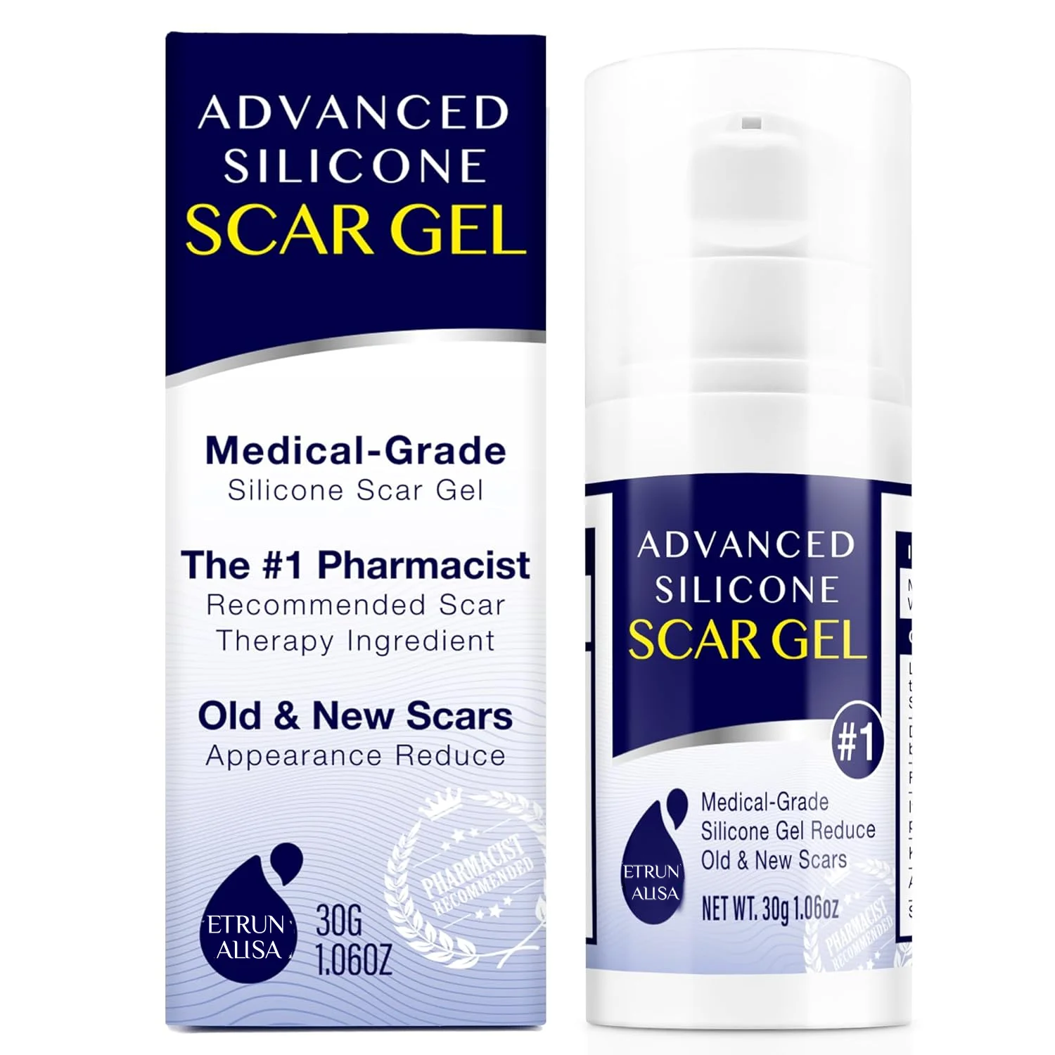 Private Label Silicone Scars Gel Medical Grade Treatment Acne Injury Burns Stretch Mark Reduction Silicone Cream