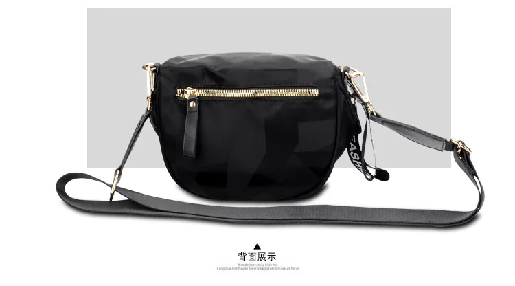 New Chest Bag Oxford Cloth Waterproof Ladies Waist Bag Travel Bum Bag Double Zipper Crossbody Fanny Pack