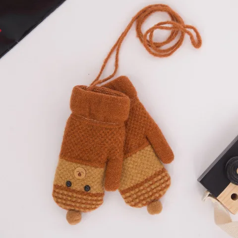 
Factory supply attractive price 2019 Hot Sale low moq kids Knitted glove 