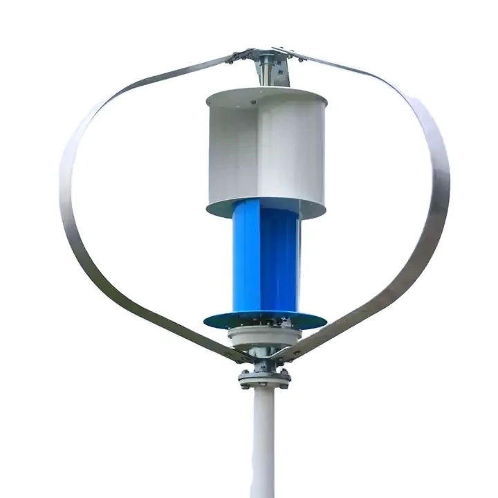 New Design Slient Small Wind Turbine for home Q model rotor blades Vertical Axis Turbine Generator