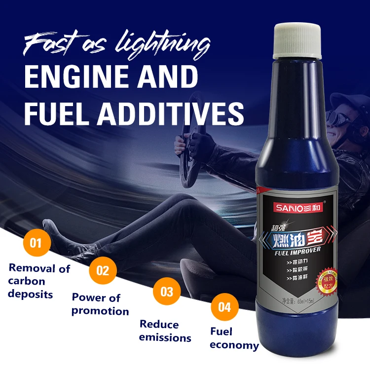 SANVO 80ml SANVO Car care motorcycle engine carbon removal additives diesel fuel additives bottles Engine and fuel additives