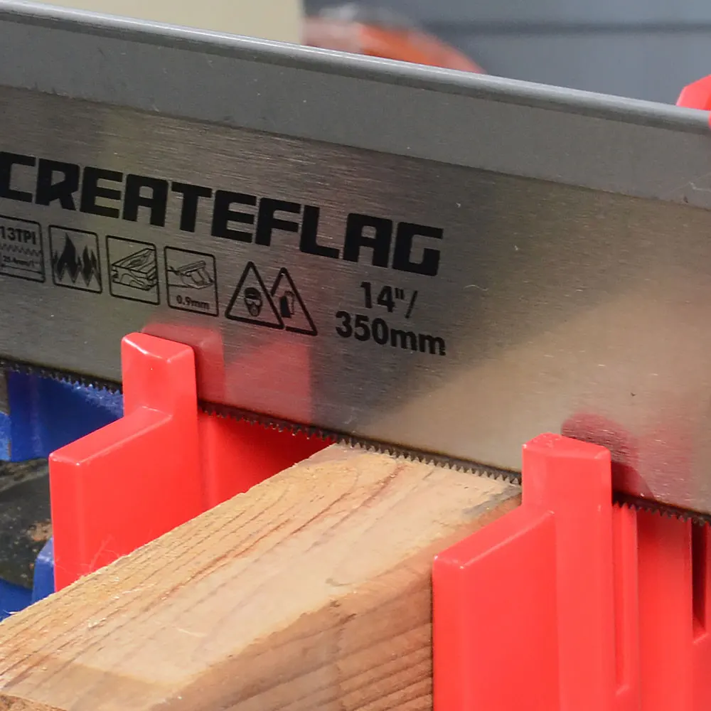 Createflag коробка для торцов с обратной пилой ручная пила сада дерева