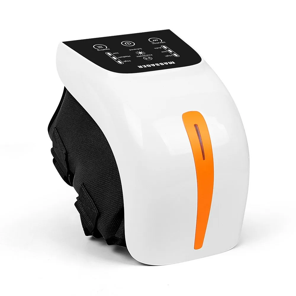 Portable Manual Infrared Physiotherapy Massager with LED Screen Large Lumbar Whole Body Joint Ultrasonic Mechanism Pain Relief