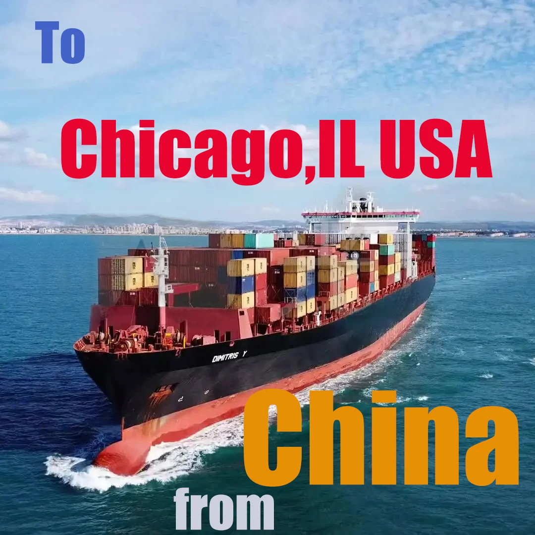 top 10 freight forwarder china lcl sea shipping from shenzhen to Chicago,IL USA