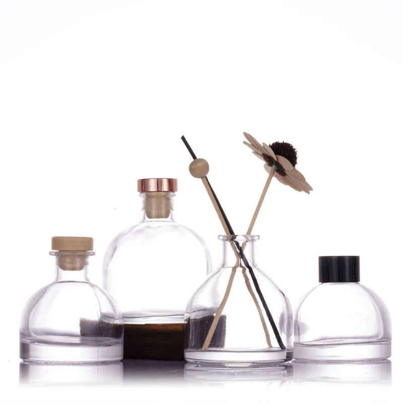 100ml 150ml 200ml empty plum wine whiskey gin vodka coffee juice glass bottle with easy open cork