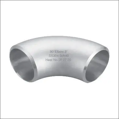 304 316L sanitary stainless steel pipe fitting 90 degree welding elbow