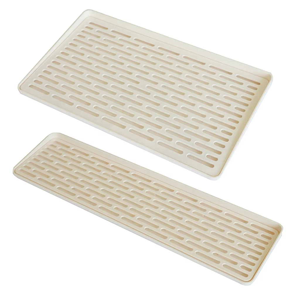 Aliexpress Hot Sell Kitchen Home Use Kictchen Accessories Hollow Water Cup Drain Tray Plastic Cup Tray Cup Holder