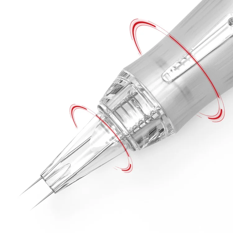 Famisoo Pmu double needles Professional Eyebrow Lip Eyeliner Disposable kwadron 1r needles pmu cartridge