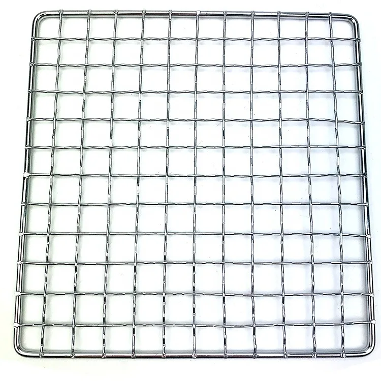 BBQ square grate grill bbq decorative grills BBQ grill net barbecue mesh mat
