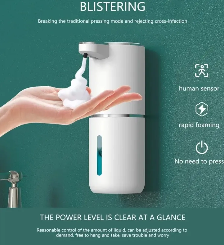 New Intelligent Infrared Disinfection Machine Wall Mounted Non punching Surgical Hand Wash Automatic Sensing Soap Dispenser