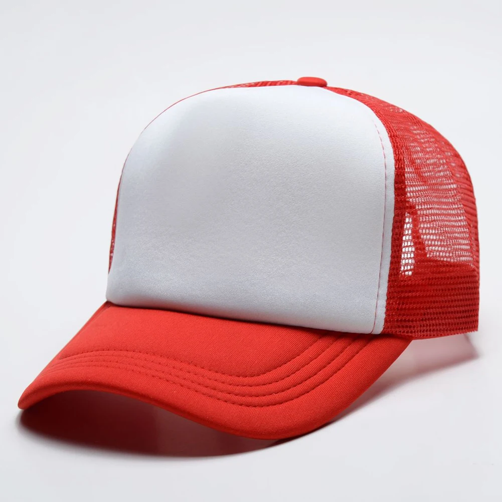 Wholesale Mesh Trucker Hat Hip Hop Cotton Blank Casquette Baseball Custom Logo Print 5 Panel Embroidered Sports Caps