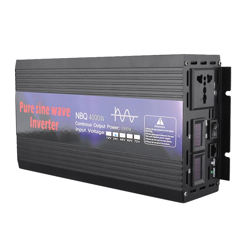 Pure Sine Wave 3000w 12v 24v 220v Convertisseur 12v 220v Pur Sinus 3000w Power Inverter Dc 12v To Ac 220v 110v 3000w