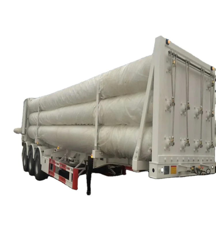 China Supplier Station Gas Cylinder Hydrogen /CNG 10 Tubes Skid Container