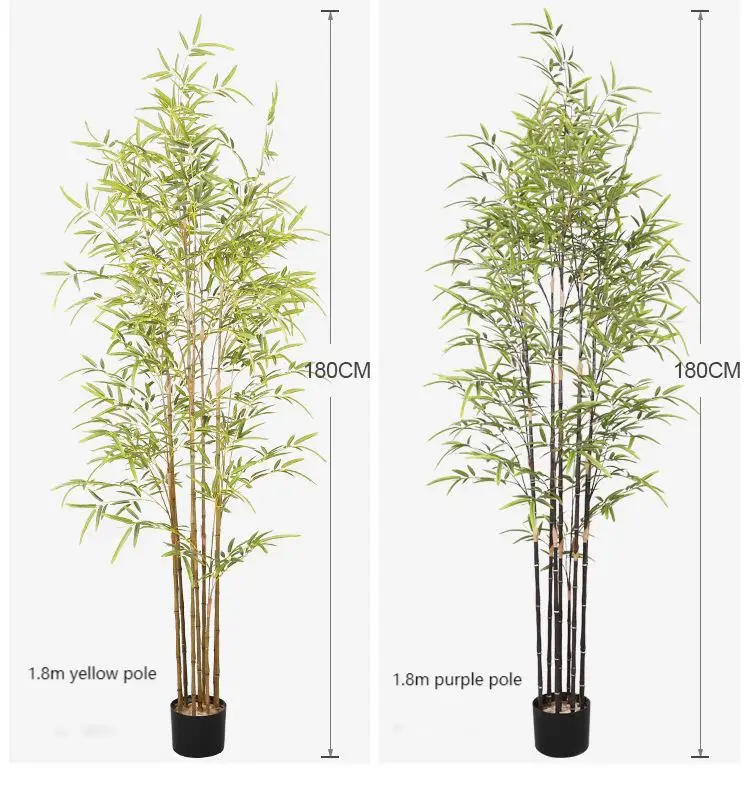 china wholesale High Quality Manufacturers Hot Sale Home Decor Simulation Plastic Plant Artificial Bamboo Plants