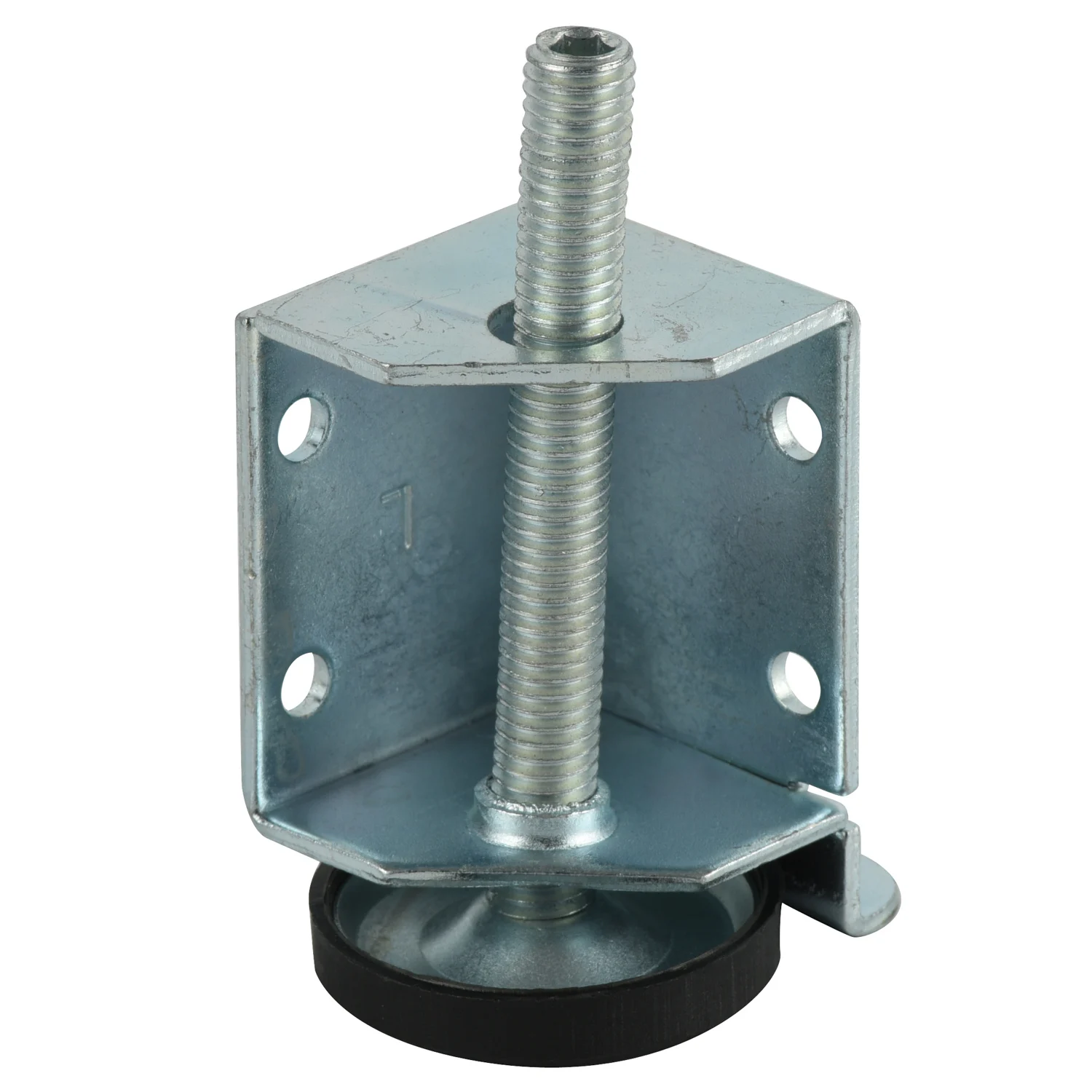 Favorable Price Foldable Support Bracket Self Locking Hinge Leg Fittings and Corner Brace Steel corner leveler for Folding Legs