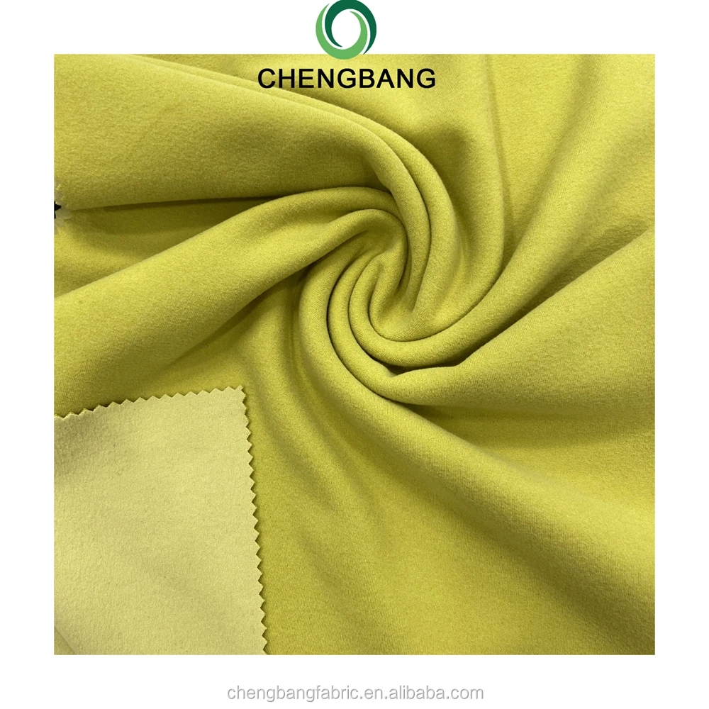 Two Side Color Winter Keep Warm Polyester Spandex Dralon Fabric Merino Wool Hand Feeling Thermals Underwear fabric