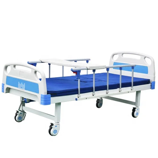 1 Functional hospital medical beds with dining tables without wheels