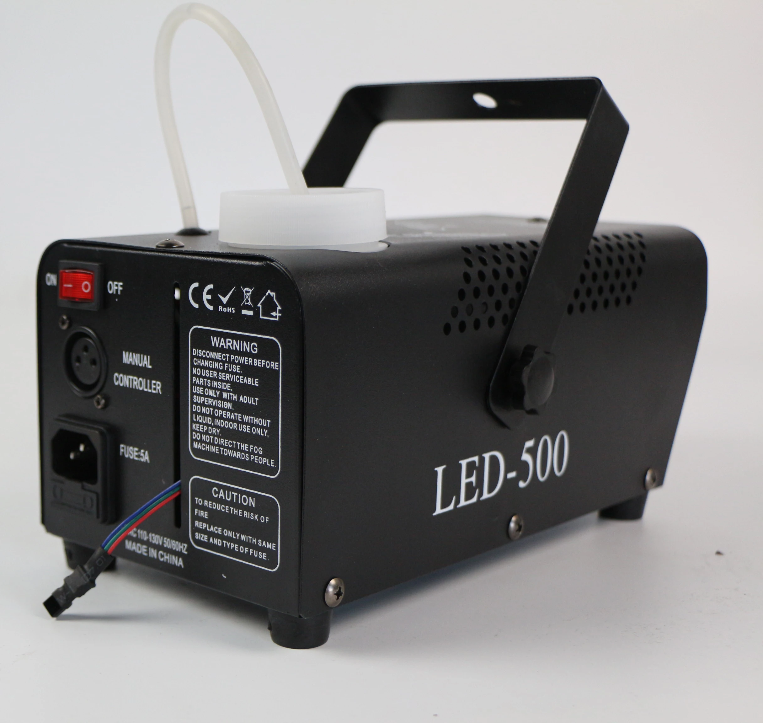 Portable  Remote Control Or Wire Control Led Stage Wedding 500W Smoke Machine