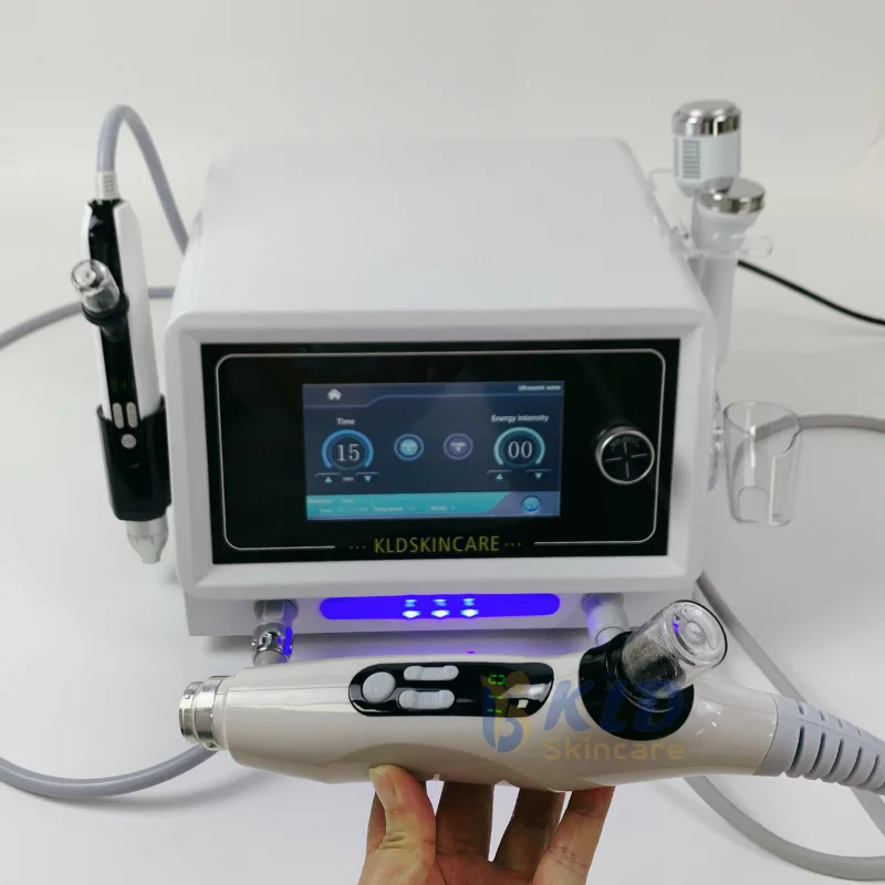 Oxygen Jet Peel machine Portable 4 In 1 Facial Diamond water jet Peel machine Non-needle Injection Device