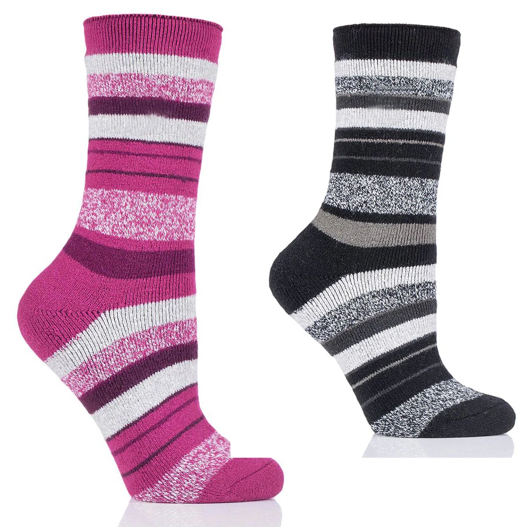 Wholesale High Quality Red Cashmere Mens Winter Thermal Long Crew Socks