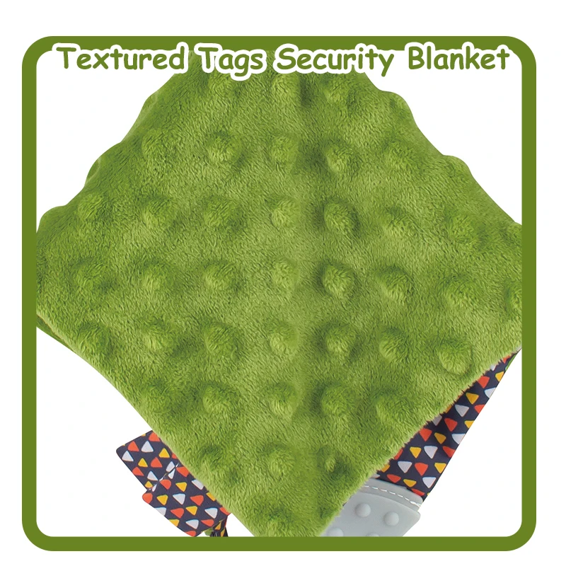 Baby Sensory Stuffed Tortoise Loveys Comforters Snuggle Security Blanket with Teething Toys Textured Tags