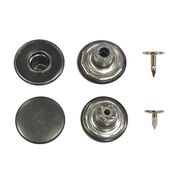 Custom Logo Oekotex Button Handbag Hardware Jean Rivets