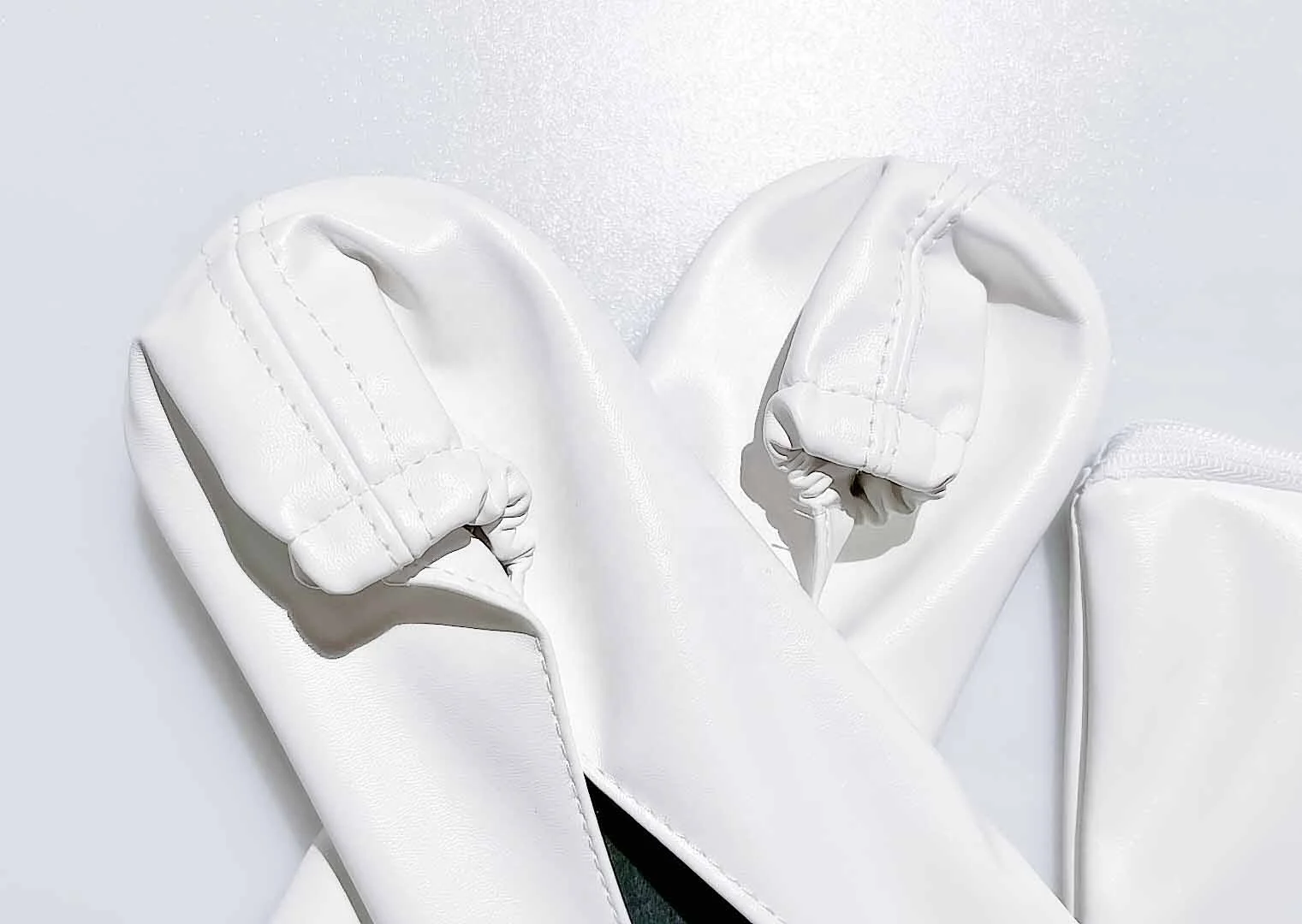 2024 Wholesale Ballet Foldable Ballerina Flats Fold Up Disposable Ballerina Dance Shoes For Women Ballroom white Pu Shoes