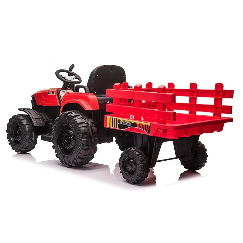 Kids ride on car 12v electric tractor for baby to drive