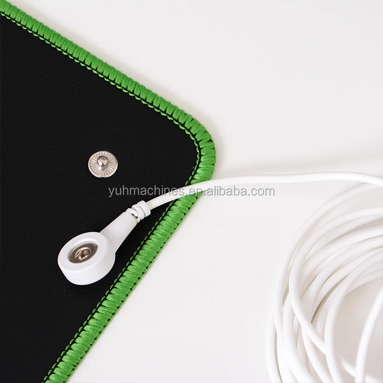 Grounding Mat for Desk, Grounding Mouse Pad, Grounding Pad for Pain Relieve with a 16.4 Feet Grounding Cord