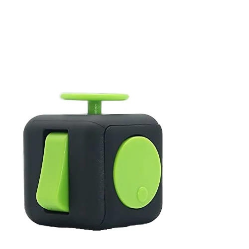 Mini Multi-Function Unisex Fidget Cube abs Plastic Decompression Dice Toy Stress Reliever for Kids and Adults