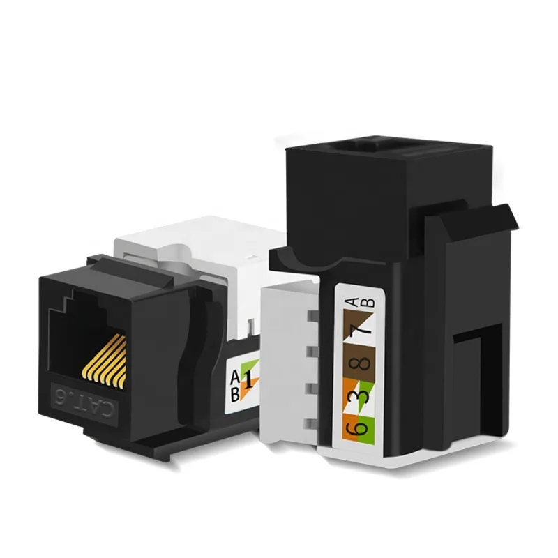 Category 6 socket module, free computer phone RJ45 network cable panel CAT6 gigabit network module